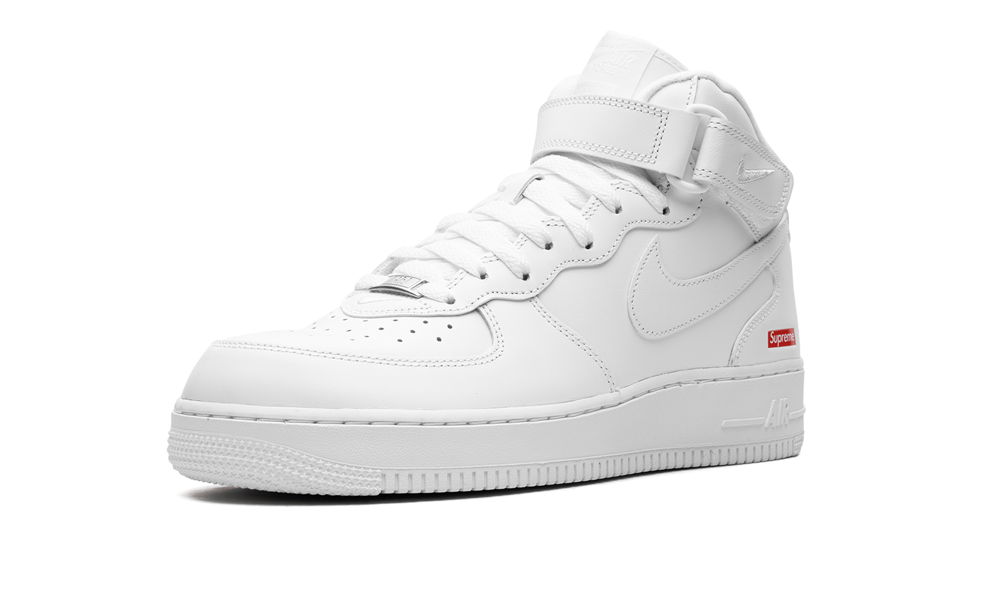 Nike Air Force 1 Mid "Supreme - Mini Box Logo White" FZ8784 100