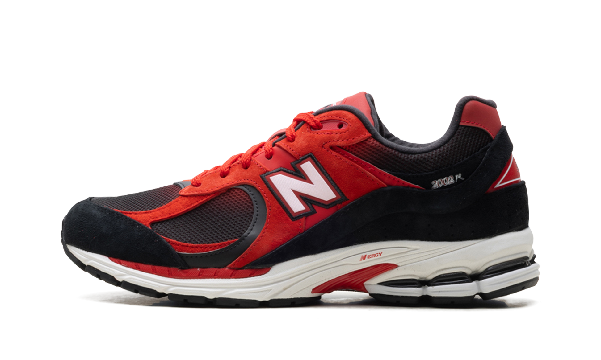 New Balance 2002R "Black/True Red" U2002RZA