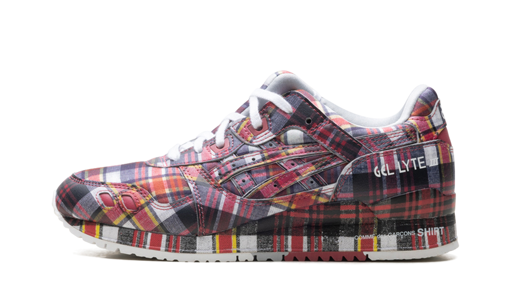 ASICS Gel-Lyte 3 07 Remastered "Comme des Garçons SHIRT Red Plaid" 1203A824 600