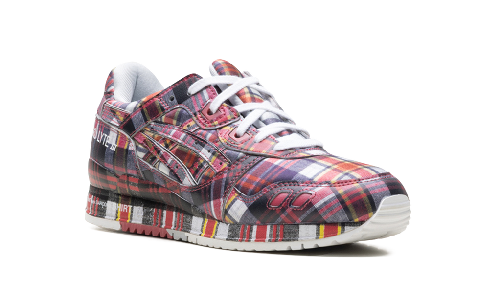 ASICS Gel-Lyte 3 07 Remastered "Comme des Garçons SHIRT Red Plaid" 1203A824 600