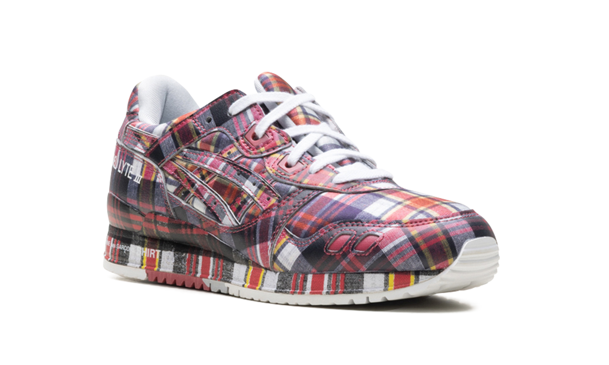 ASICS Gel-Lyte 3 07 Remastered "Comme des Garçons SHIRT Red Plaid" 1203A824 600