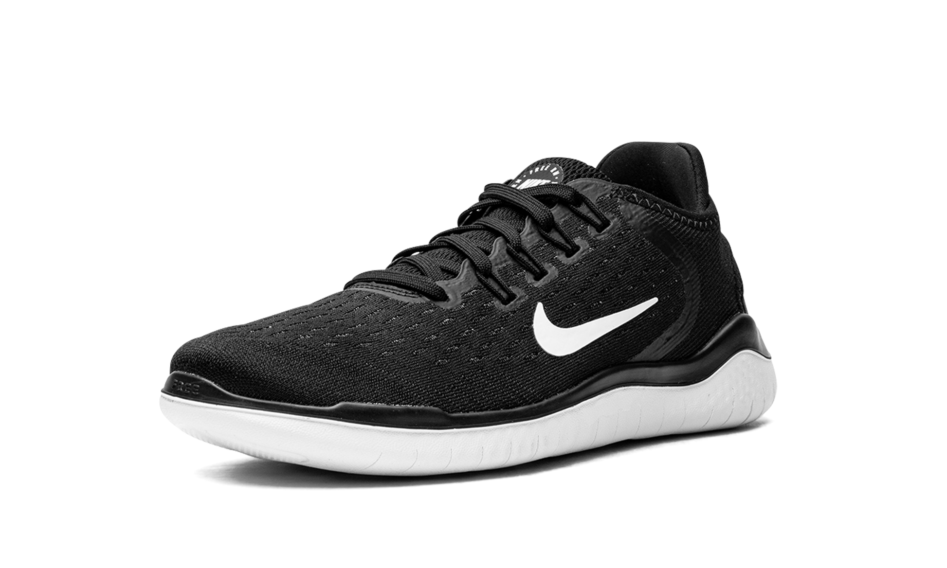 Nike FREE RN 2018 MNS WMNS "BLACK WHITE" 942837 001