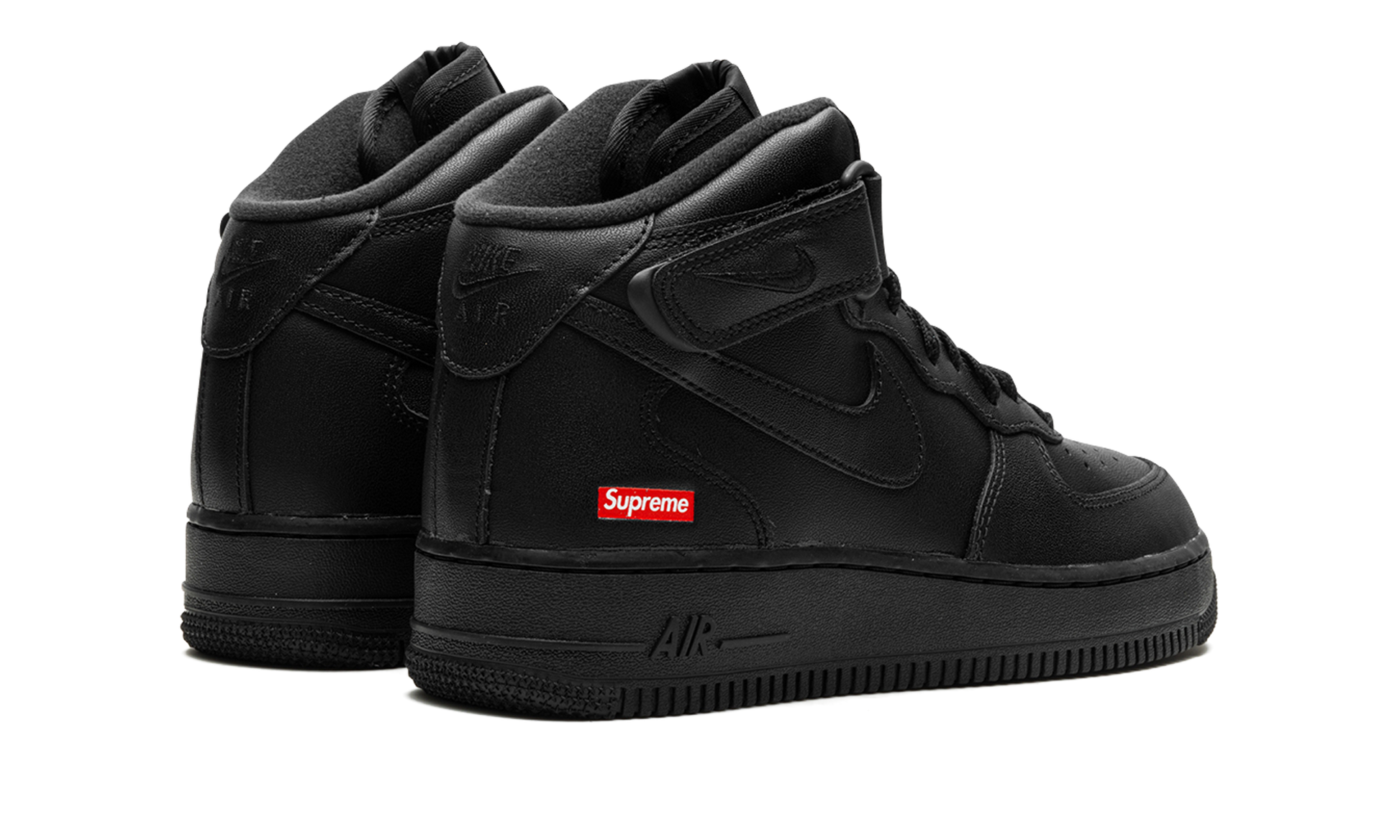Nike Air Force 1 Mid "Supreme - Mini Box Logo Black" FZ8784 001