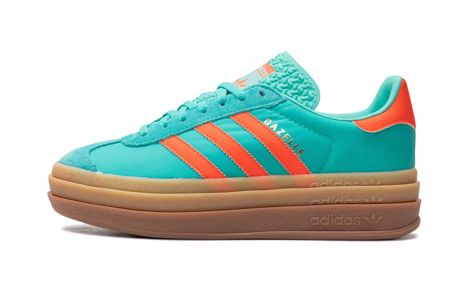 Adidas Adidas Gazelle Bold WMNS "Mint Rush Impact Orange" IG4386