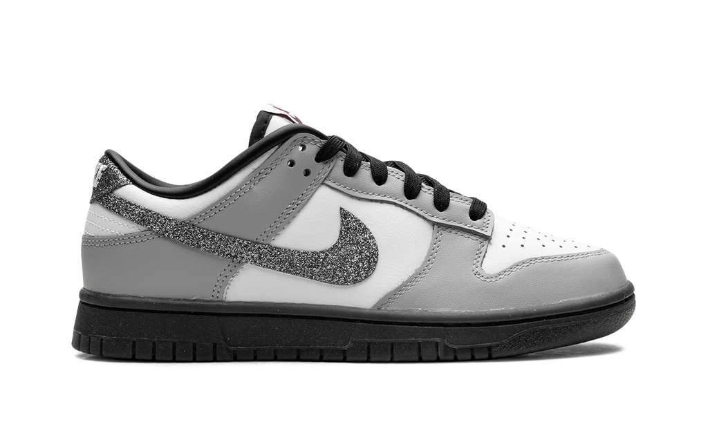 Nike Dunk Low LX WMNS "Glitter Swoosh White Light Smoke Grey" HQ3462 191