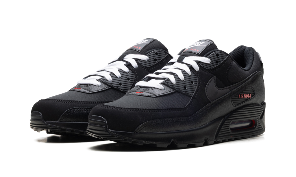 Nike Air Max 90 "Black Sport Red" DC9388 002