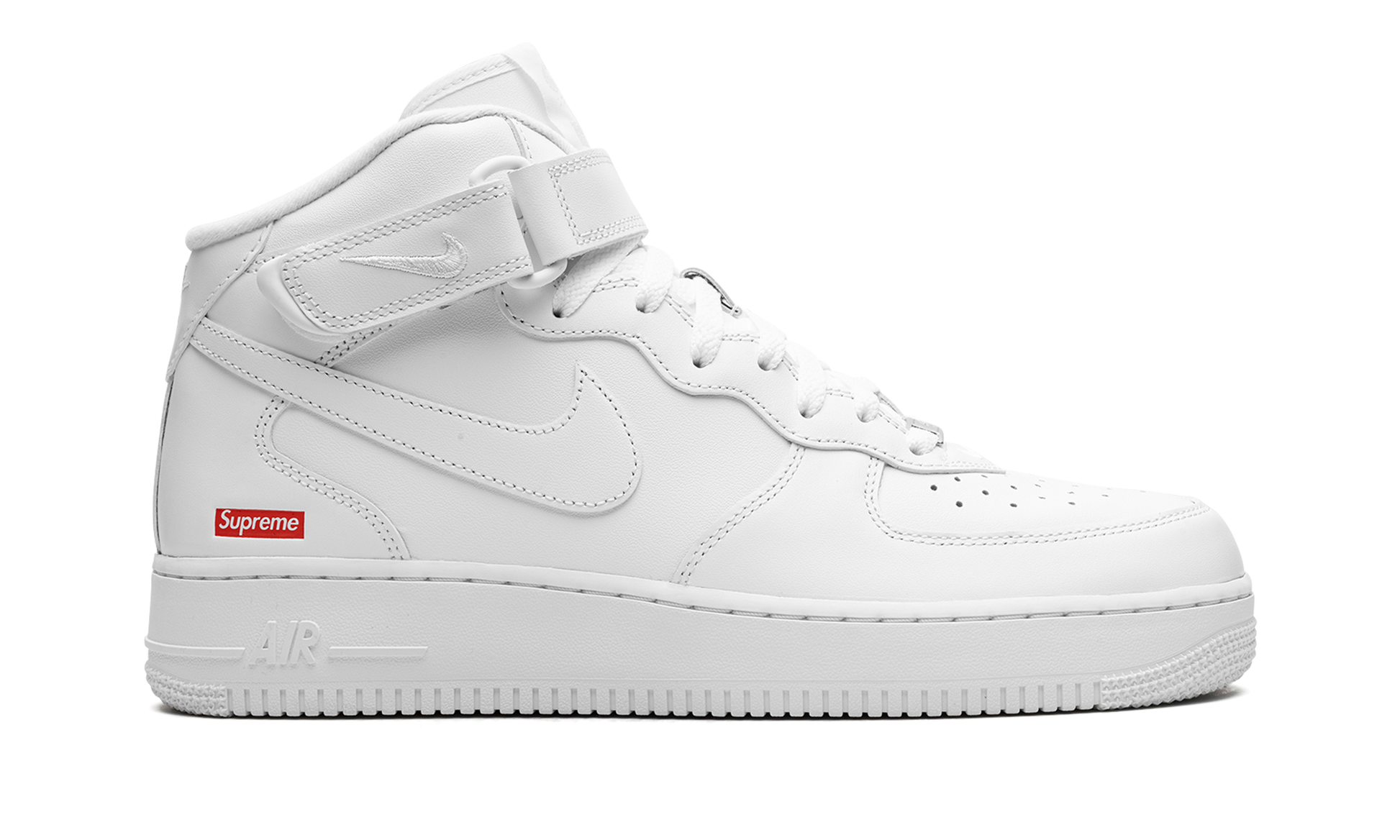 Nike Air Force 1 Mid "Supreme - Mini Box Logo White" FZ8784 100