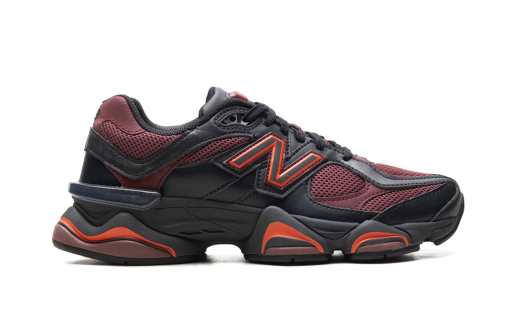 New Balance 9060 "Black / Washed Burgundy" U9060BLA
