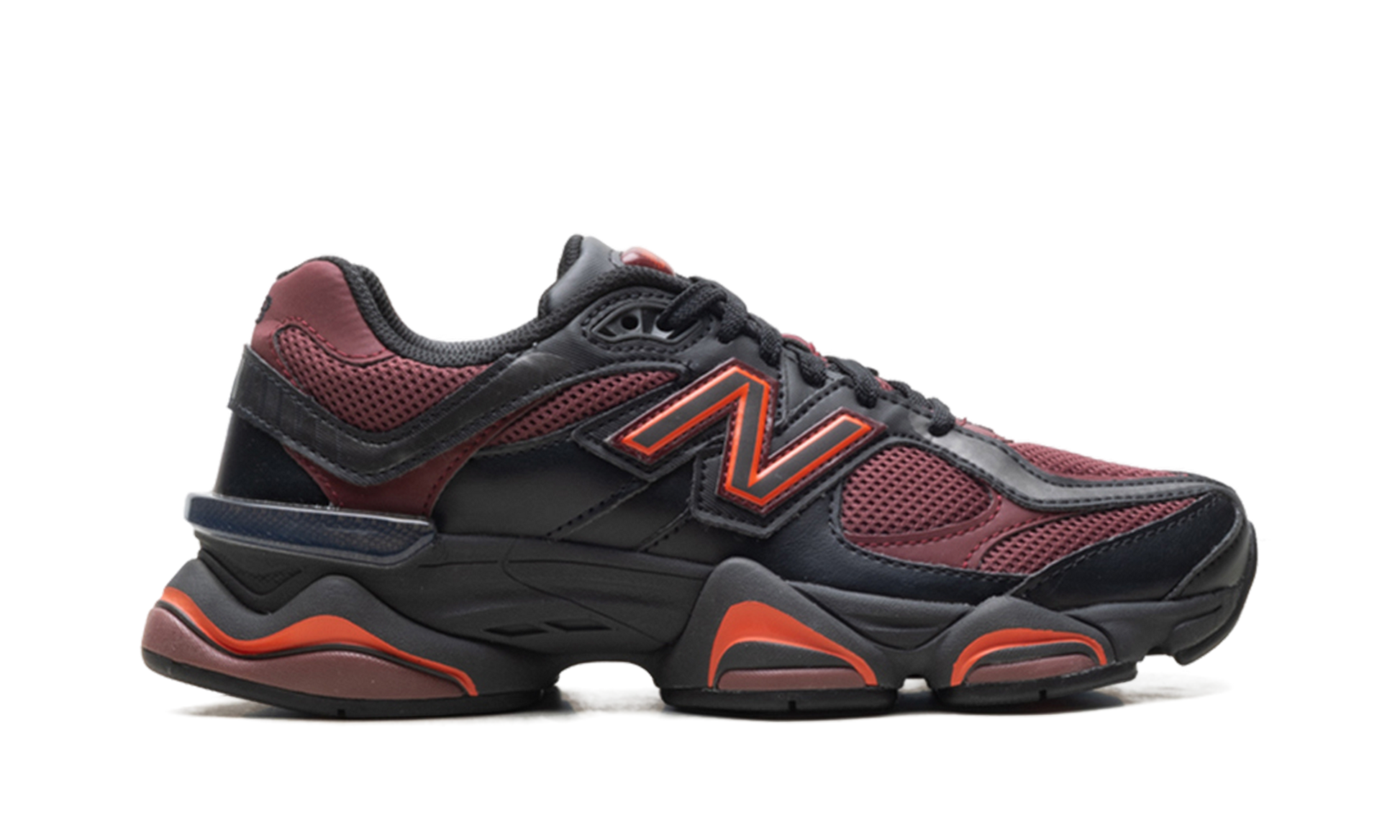 New Balance 9060 "Black / Washed Burgundy" U9060BLA