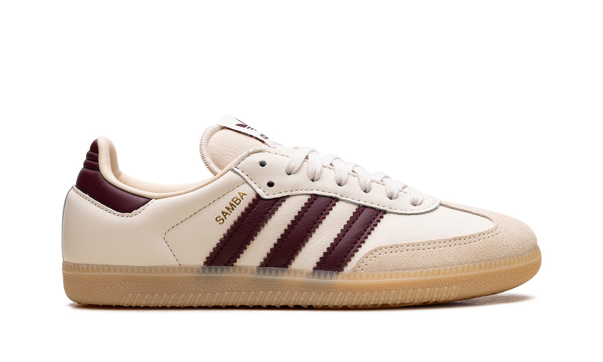 Adidas Adidas Samba OG "Cream White / Burgundy" JS3830