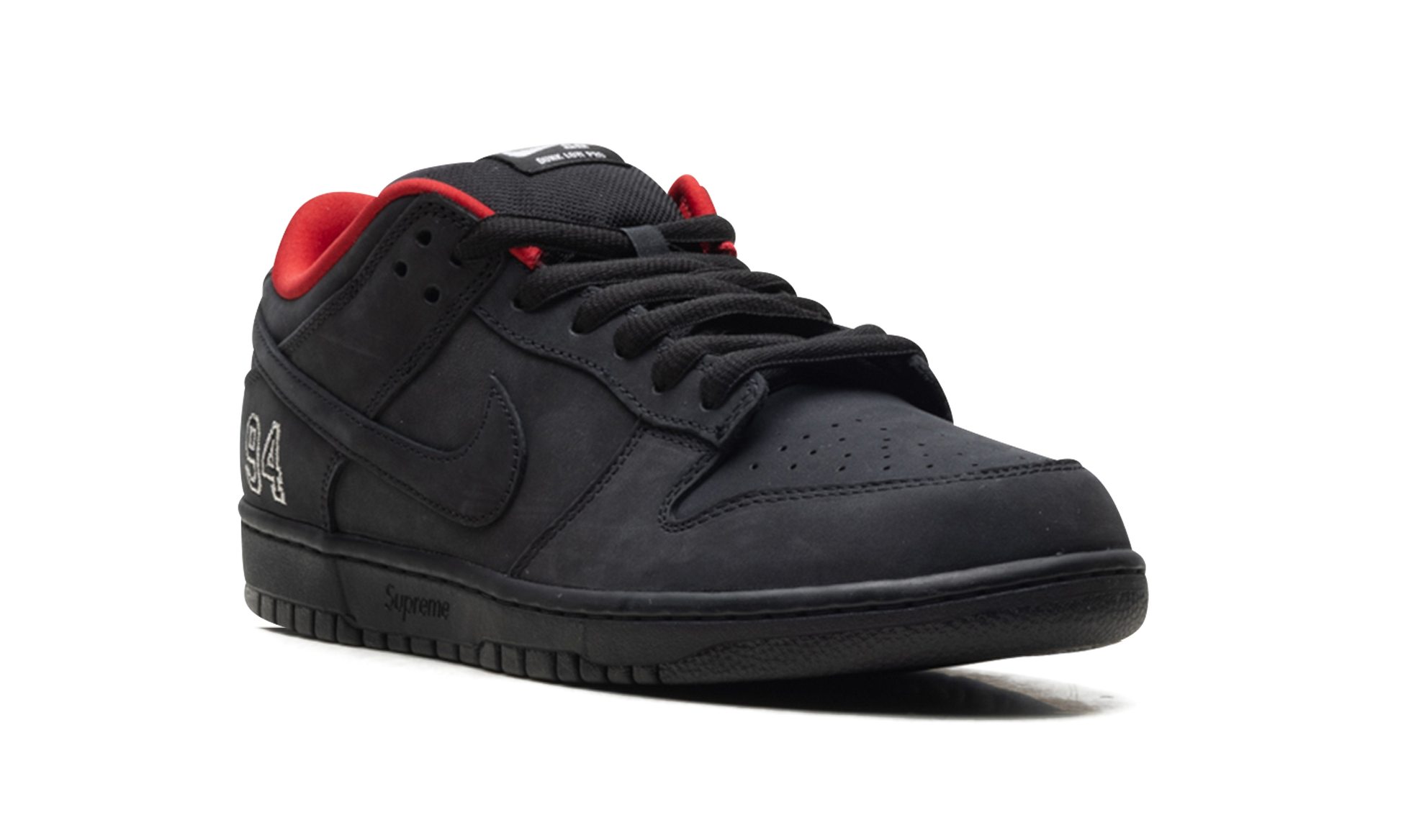 Nike SB Dunk Low "Supreme - Black" HQ8487 001