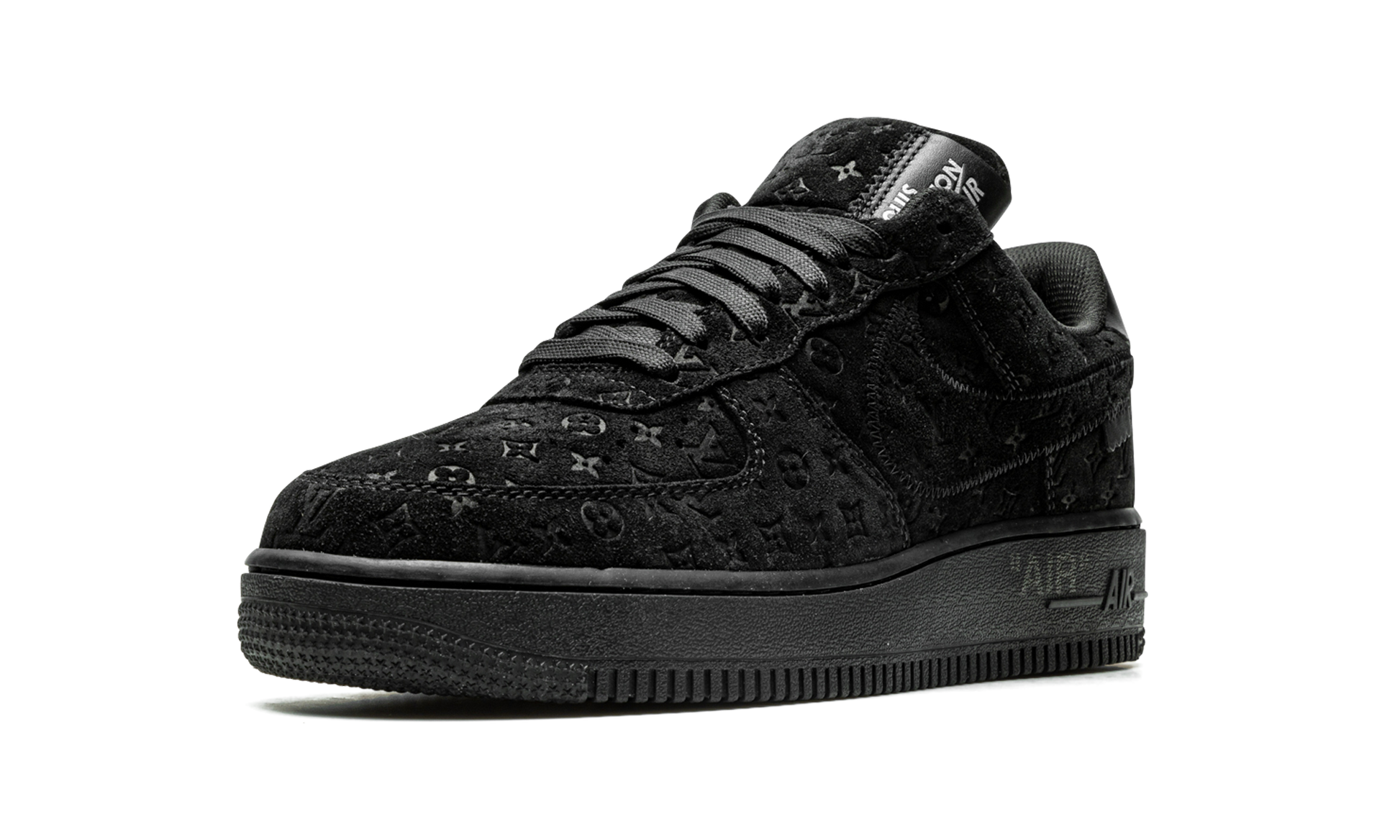 Nike Louis Vuitton Air Force 1 Low "Virgil Abloh - BLACK/BLACK" 1A9VD6