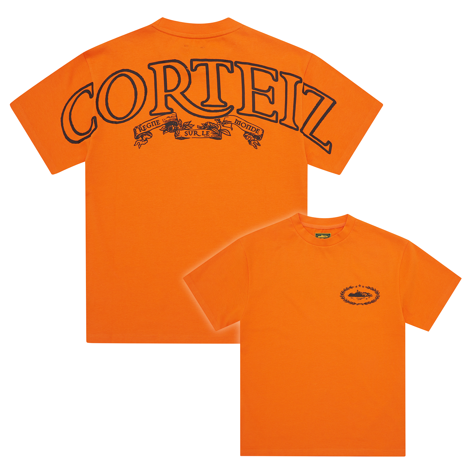 ROYALE HEAVYWEIGHT TEE [ORANGE] CRTZRTW