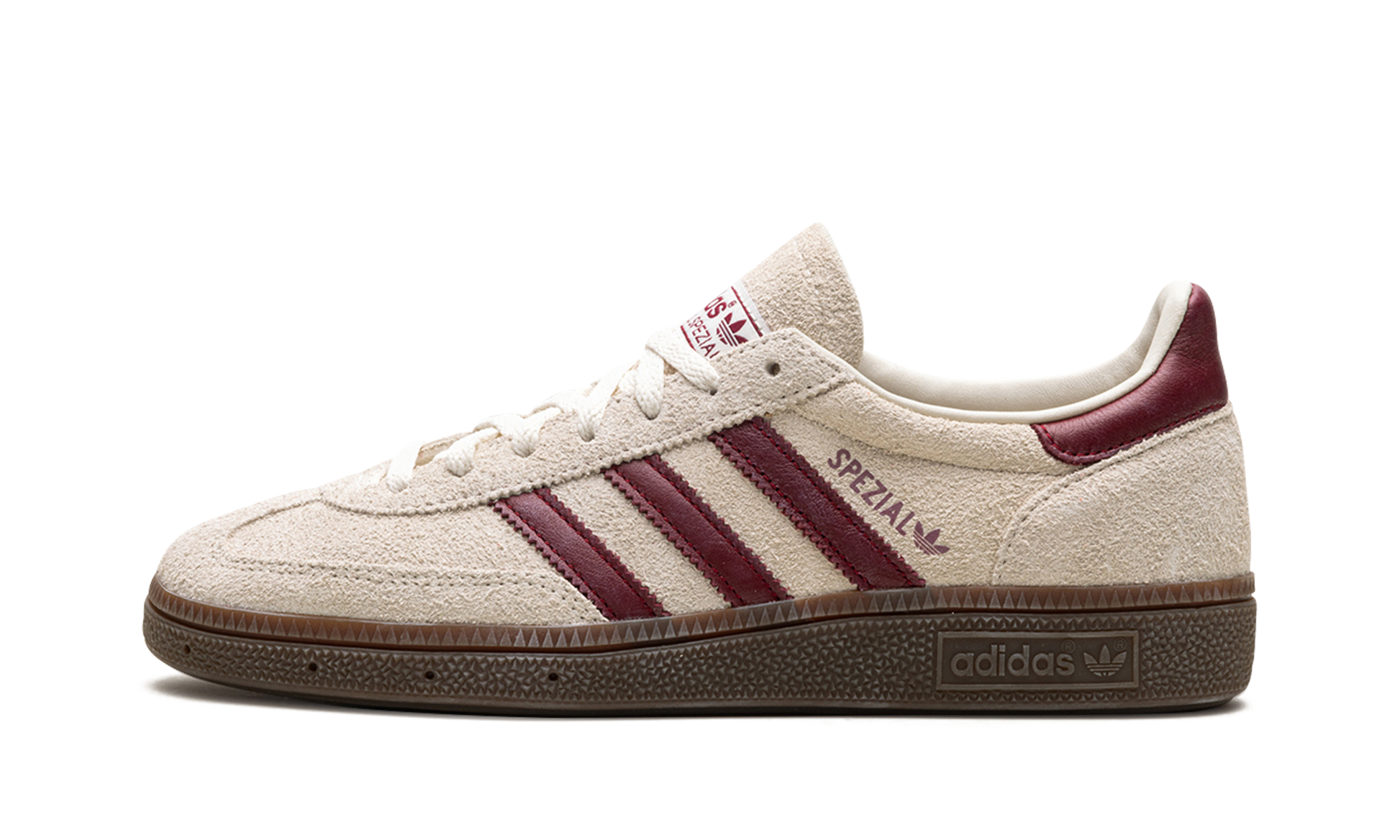 Adidas Adidas Handball Spezial WMNS "Off White Collegiate Burgundy" JH8699