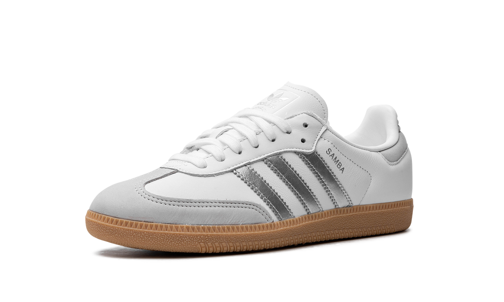 Adidas Adidas Samba OG WMNS "White Silver Metallic Grey" JI2725