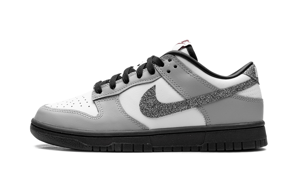 Nike Dunk Low LX WMNS "Glitter Swoosh White Light Smoke Grey" HQ3462 191