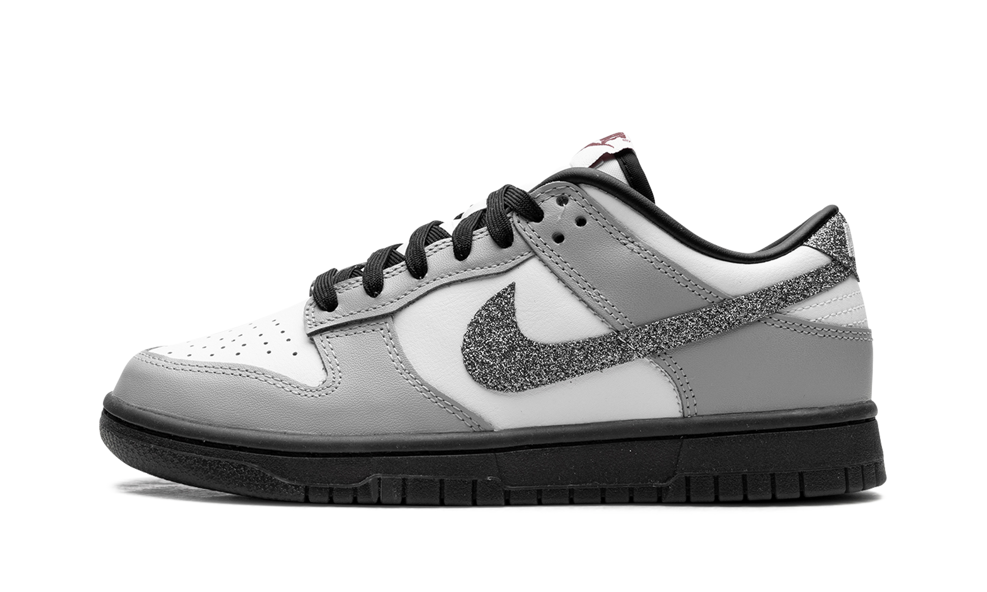 Nike Dunk Low LX WMNS "Glitter Swoosh White Light Smoke Grey" HQ3462 191