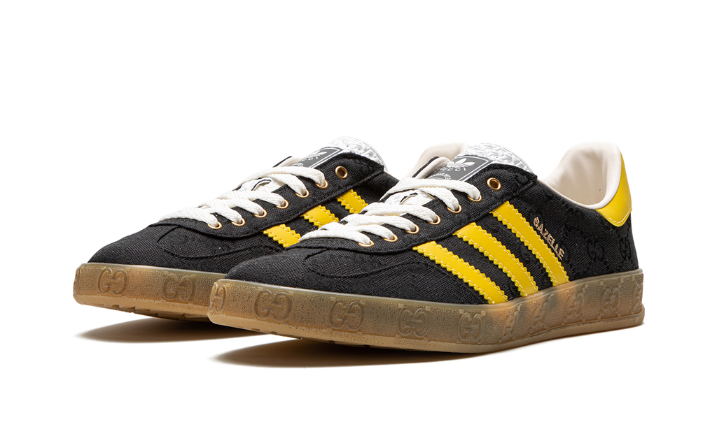 Adidas Adidas Gucci Gazelle "GG Monogram - Black" IE2264