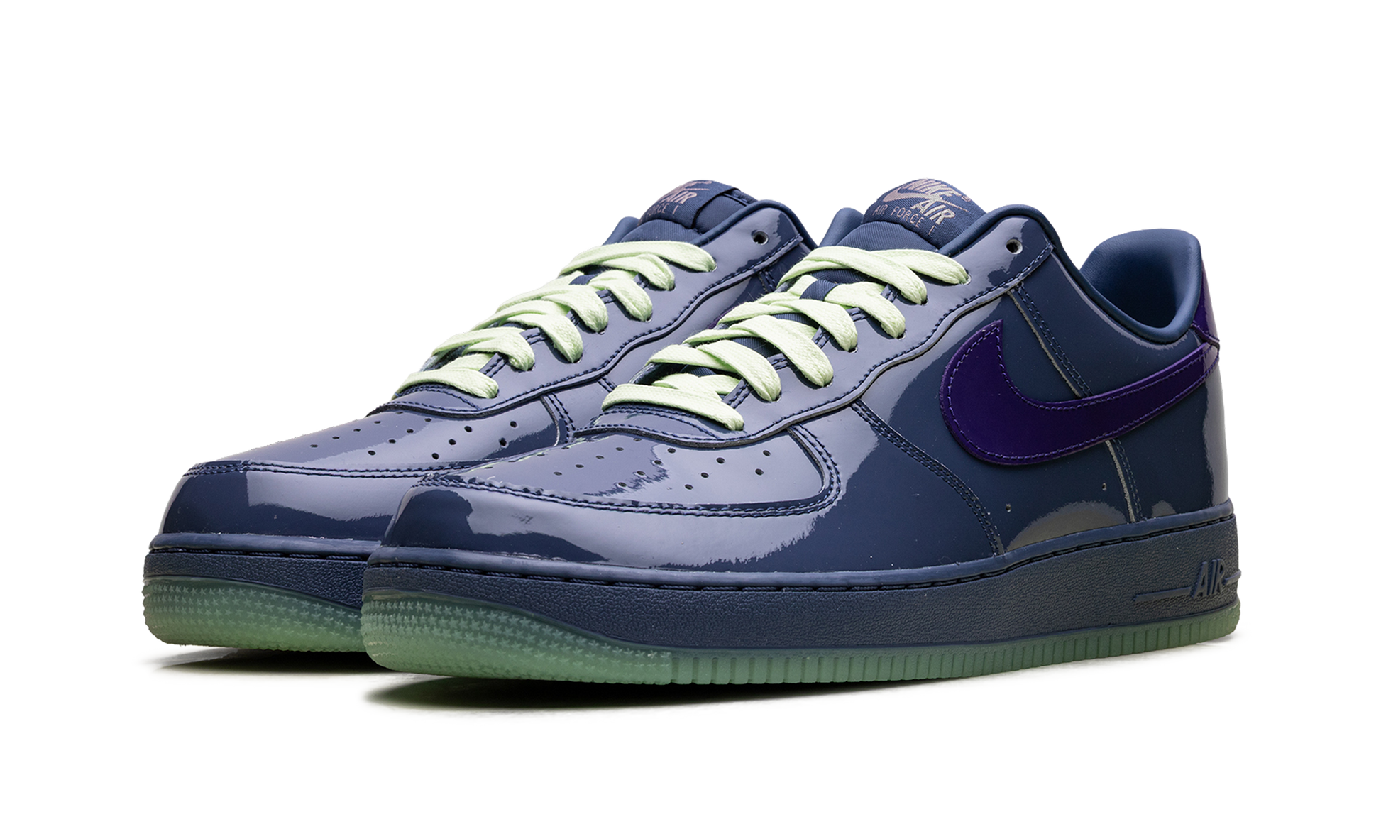 Nike Air Force 1 Low "Patent Leather Mystic Navy Grape Ice" IO4489 400