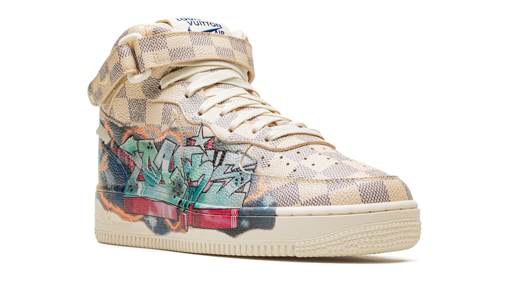 Nike Louis Vuitton Air Force 1 Mid "Virgil Abloh - Graffiti" 1A9VE0