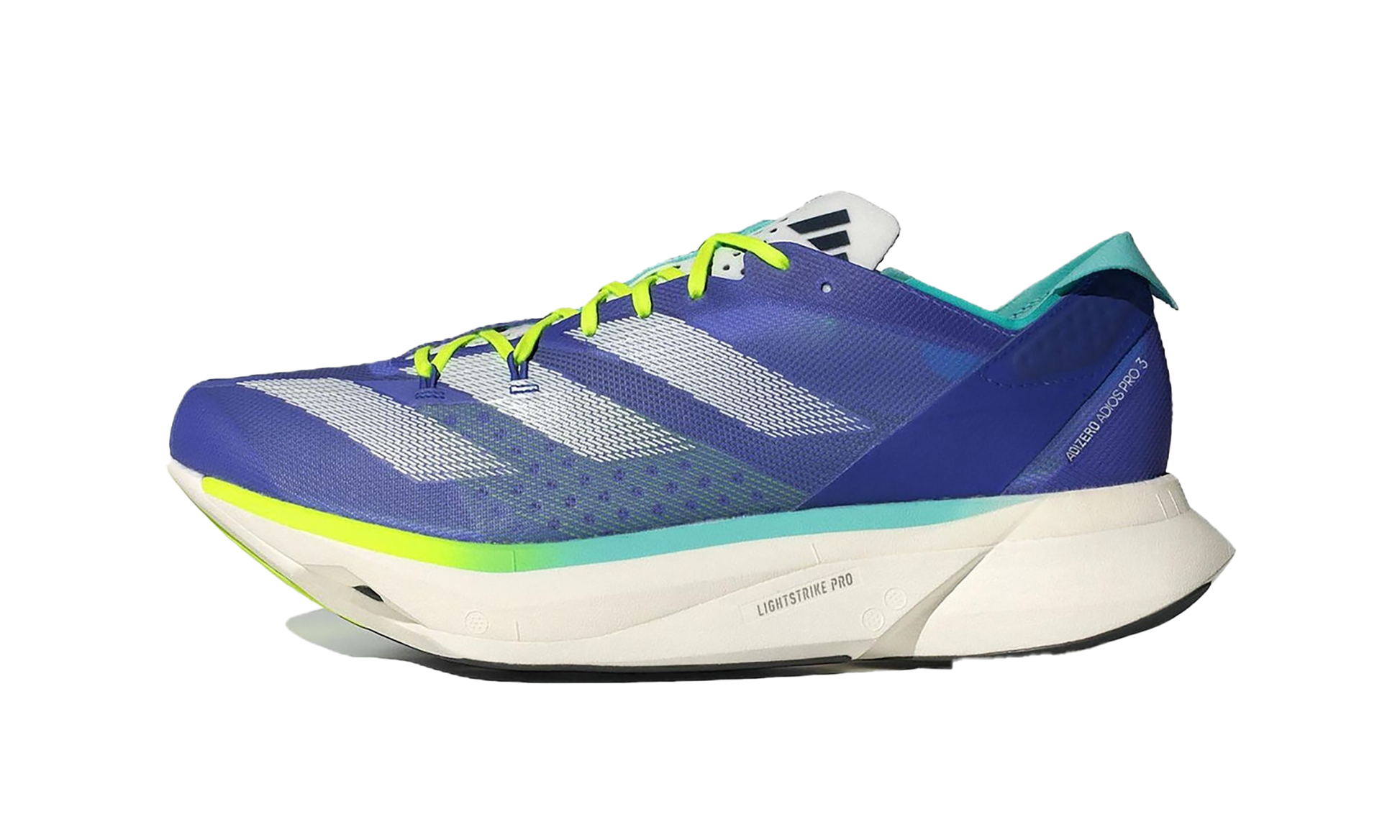 Adidas Adidas Adizero Adios Pro 3 "Cobalt Blue Zero Metalic Lucid Lemon" ID3635