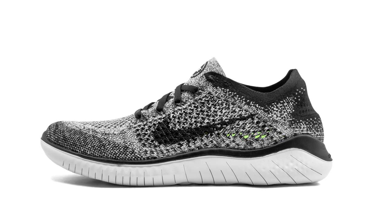 Nike FREE RN FLYKNIT 2018 WMNS "Oreo" 942839 101