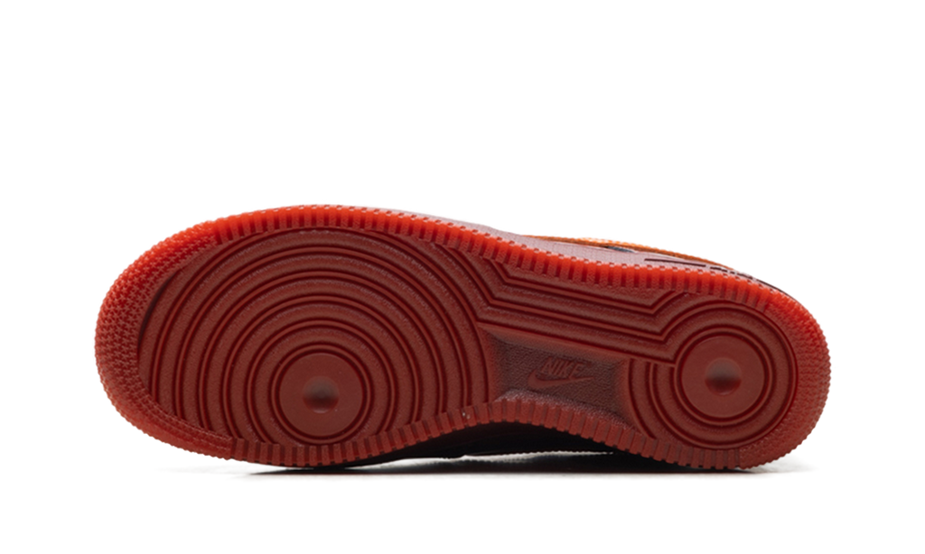 Nike Air Force 1 Low "Patent Leather Dark Team Red Safety Orange" IO4489 601