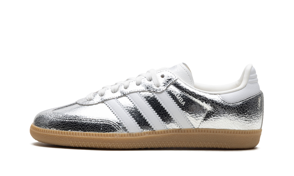 Adidas Adidas Samba OG WMNS "Silver Metallic Cracked Leather" JR0035