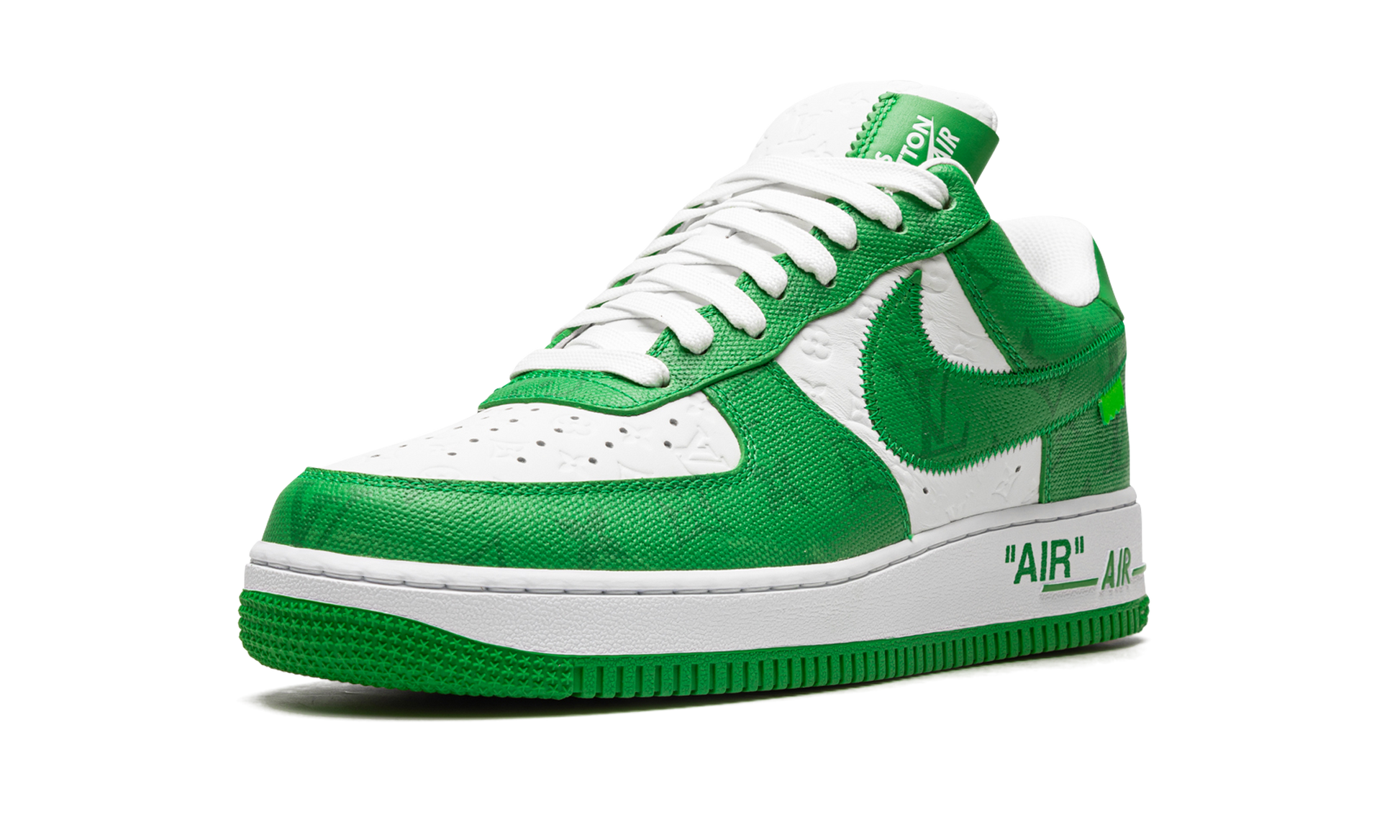 Nike Louis Vuitton Air Force 1 Low "Virgil Abloh - White/Green" 1A9V9U