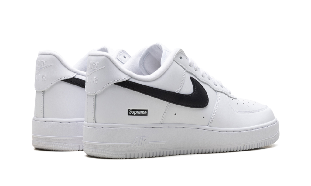 Nike Air Force 1 Low "Supreme - Mini Box Logo White / Black" CU9225 102