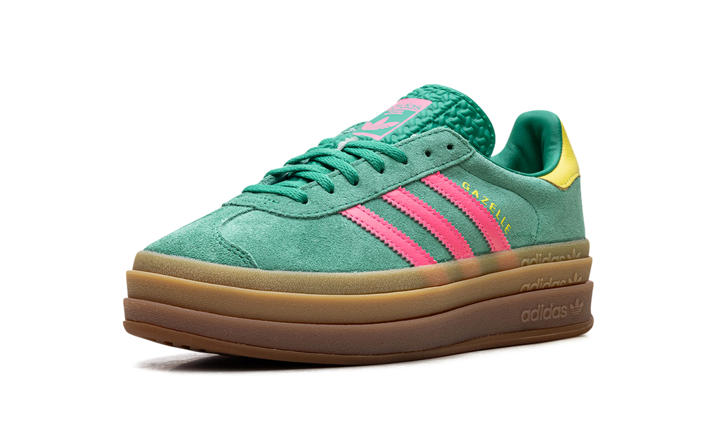 Adidas Adidas Gazelle Bold WMNS "Court Green Lucid Pink" JH9668