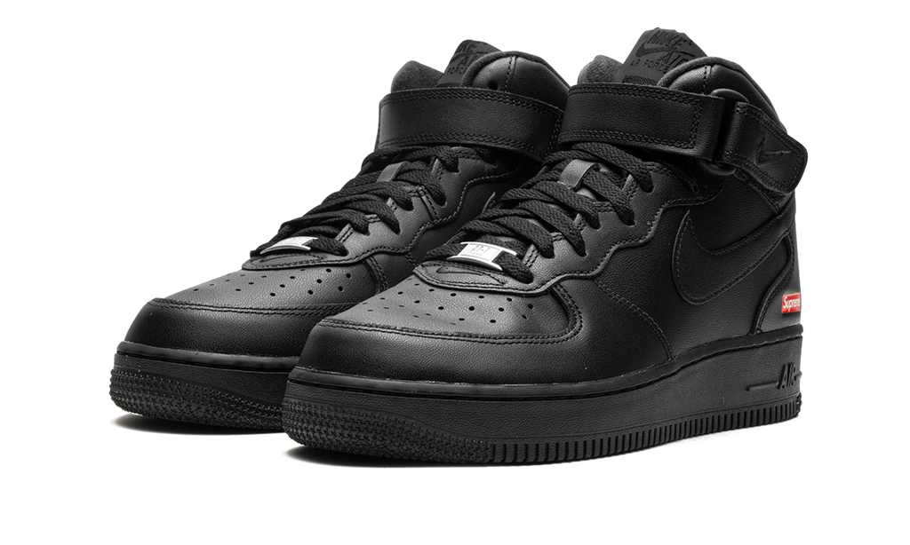 Nike Air Force 1 Mid "Supreme - Mini Box Logo Black" FZ8784 001