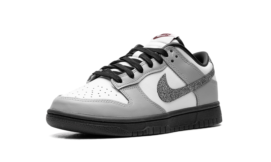 Nike Dunk Low LX WMNS "Glitter Swoosh White Light Smoke Grey" HQ3462 191