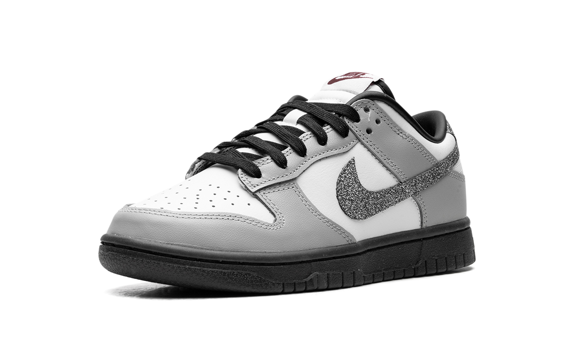 Nike Dunk Low LX WMNS "Glitter Swoosh White Light Smoke Grey" HQ3462 191