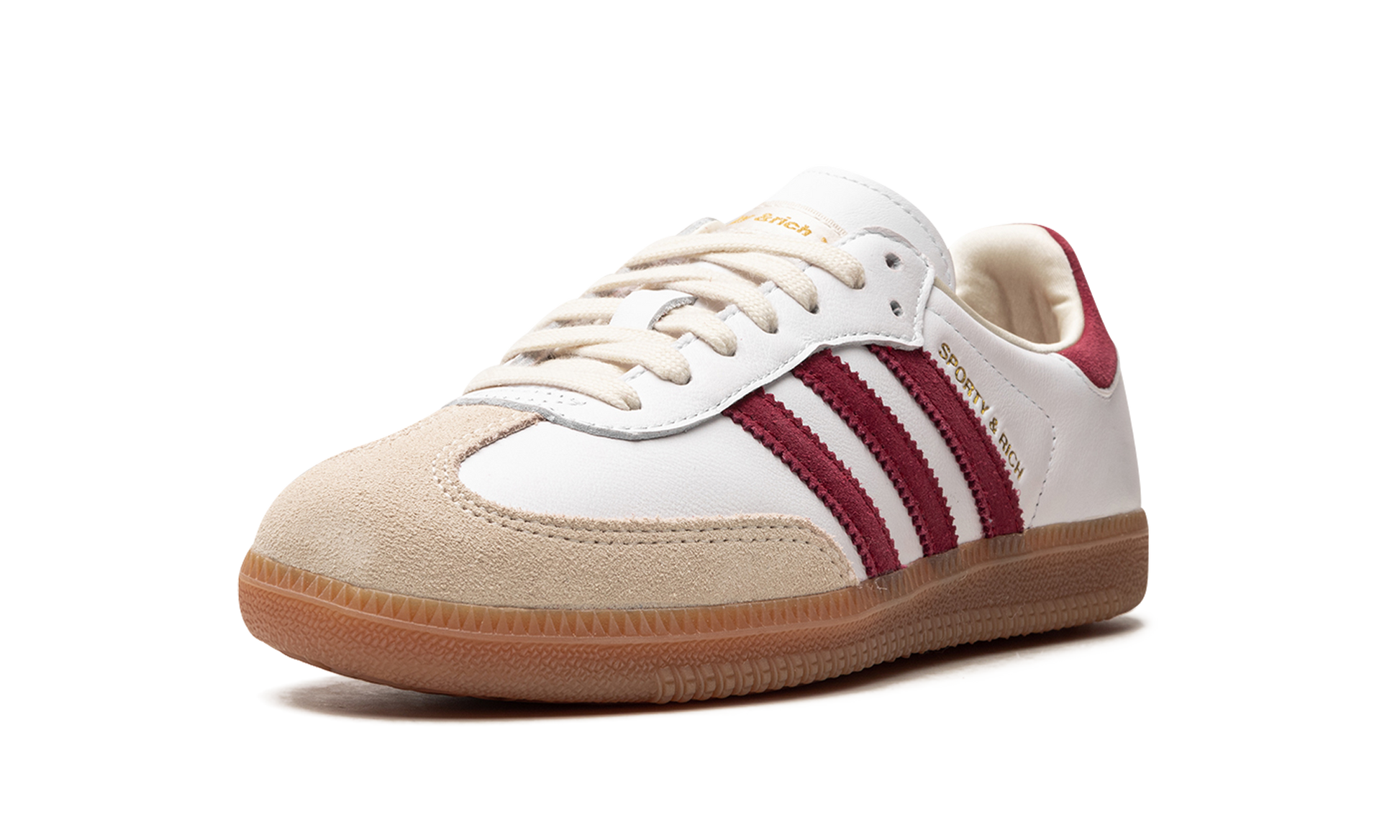 Adidas Adidas Samba OG "Sporty & Rich - White Core Burgundy" IF5660