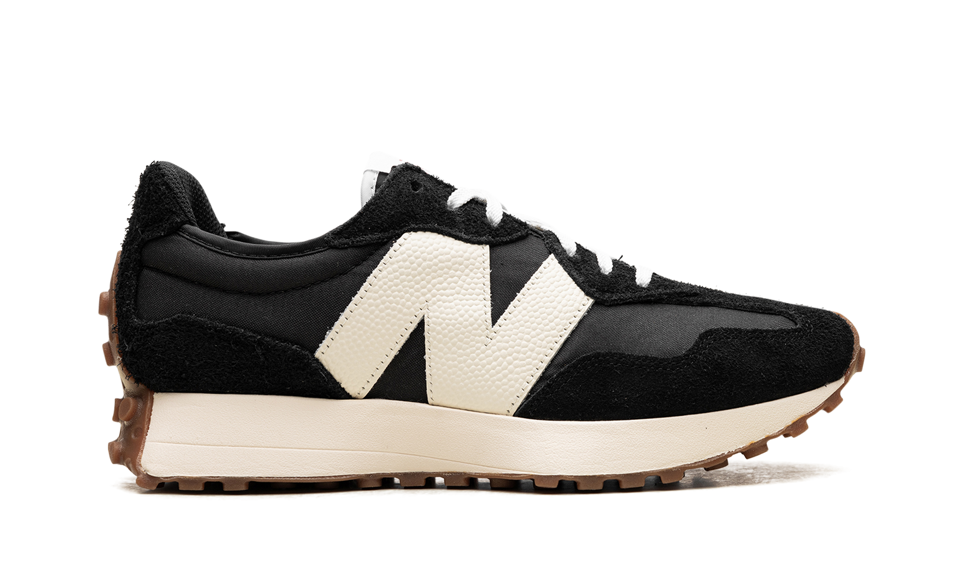 New Balance 327 WMNS "Black White Gum" WS327BL