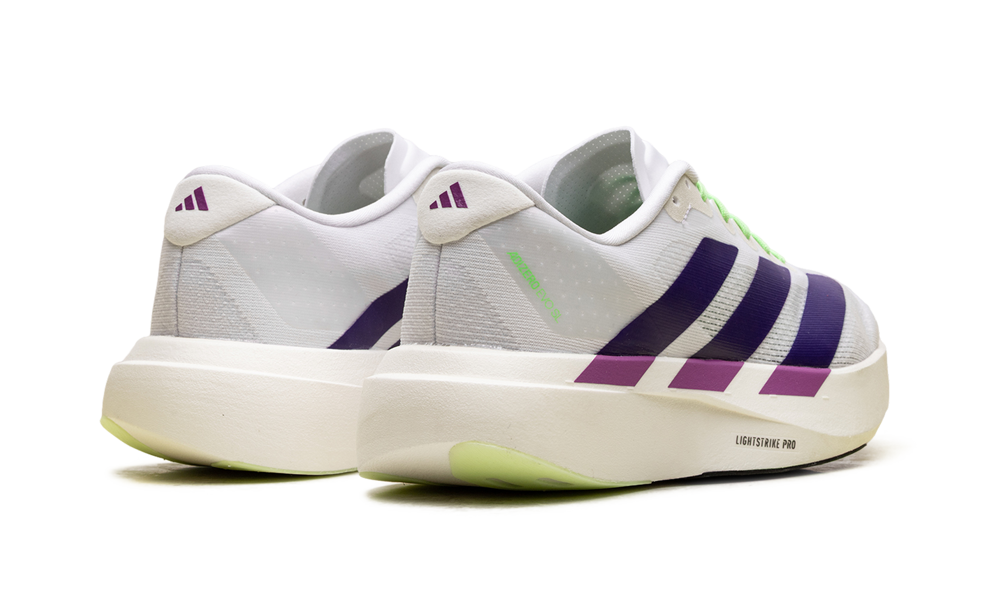 Adidas Adidas Adizero Evo SL WMNS "White Collegiate Purple" JS4456
