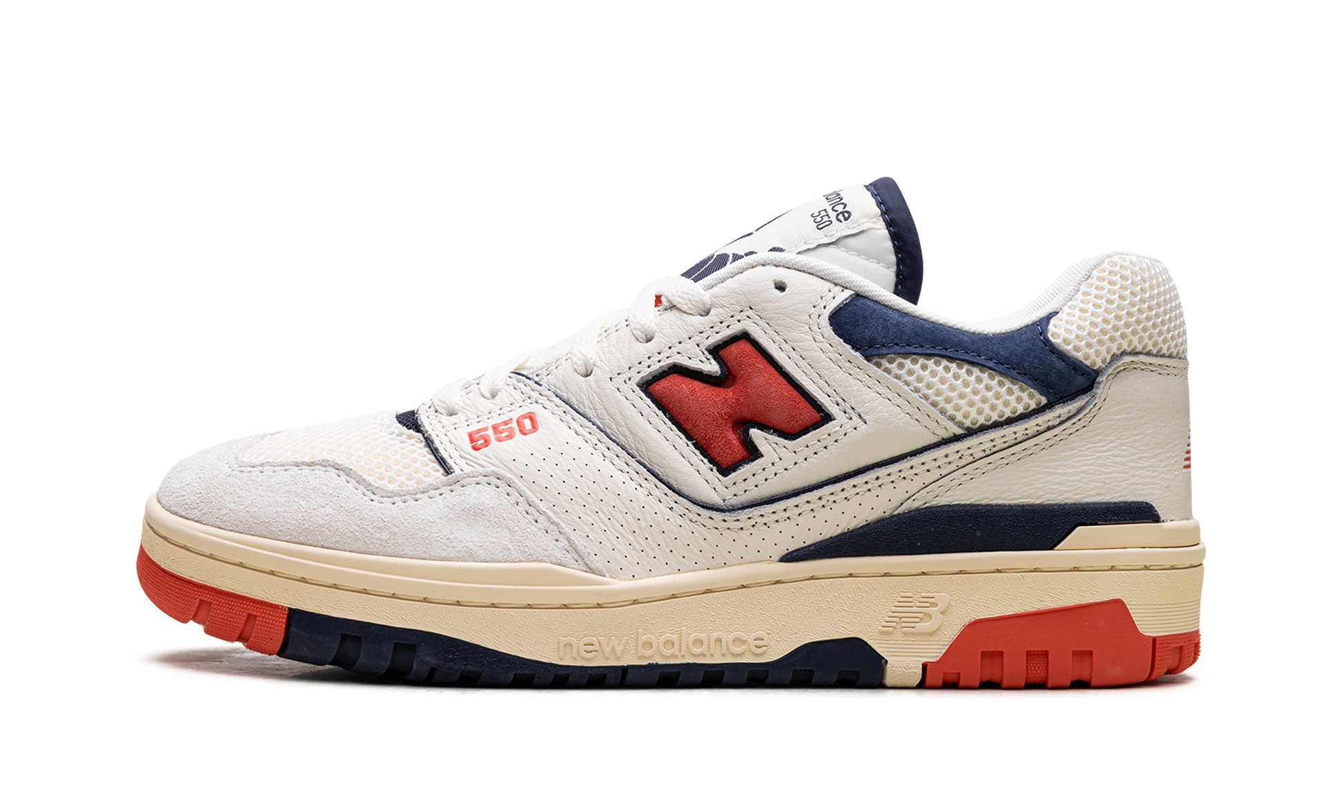 New Balance 550 "Sea Salt Pack Blast Red" BB550CPB