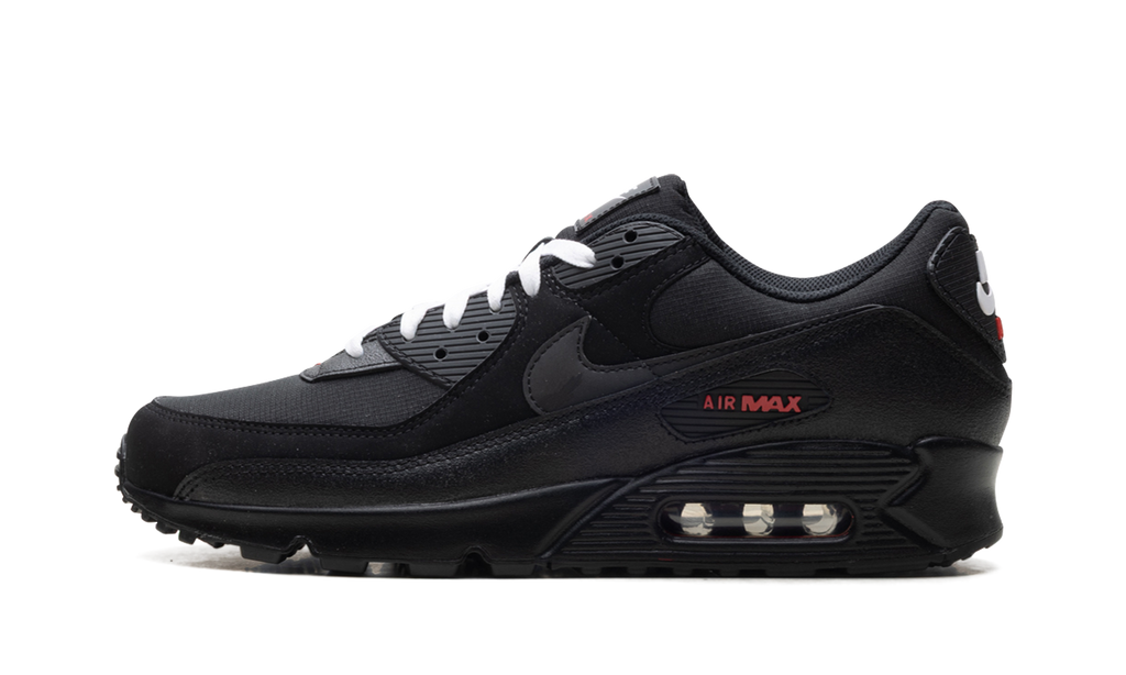 Nike Air Max 90 "Black Sport Red" DC9388 002