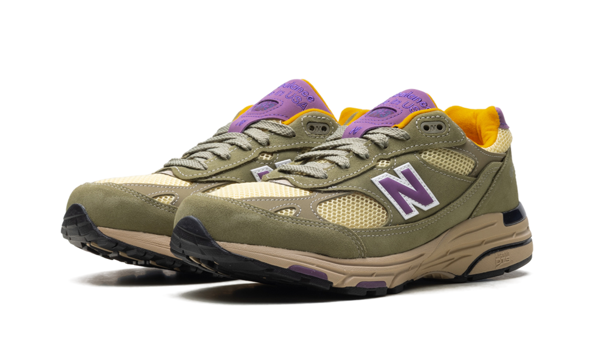 New Balance 993 "Made in USA - Olive Leaf / Maize" U993OL