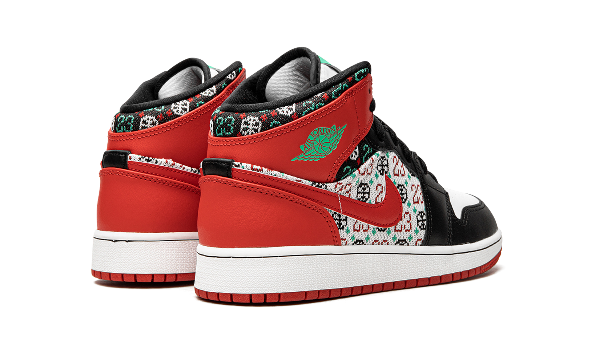 Jordan 1 Mid GS "Ugly Christmas Sweater" DM1208 150