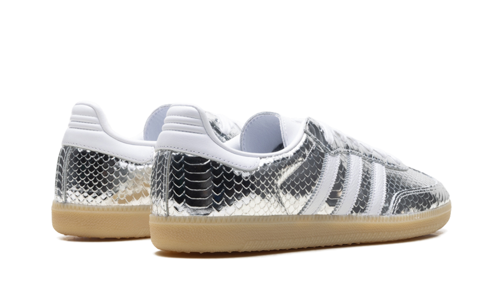 Adidas Adidas Adidas Samba OG WMNS "Patent Snakeskin Silver Metallic" IH9016