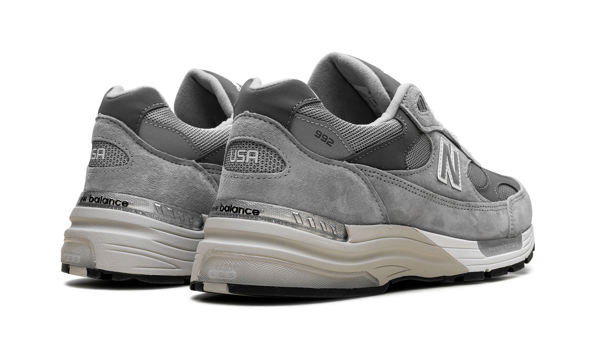 New Balance 992 "Made in USA - Grey Silver Metallic" U992GY