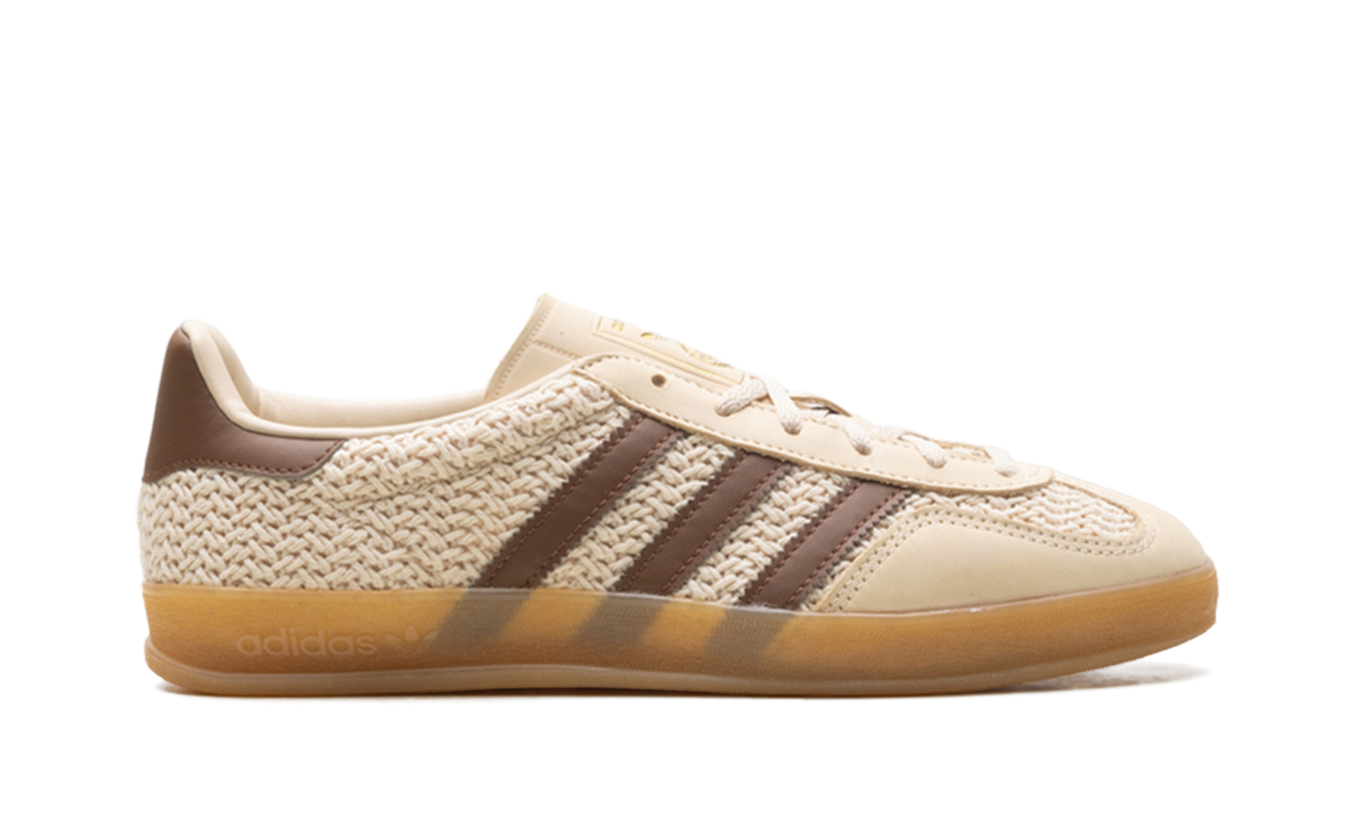 Adidas Adidas Gazelle Indoor "Cream/Brown Knit" JS1418