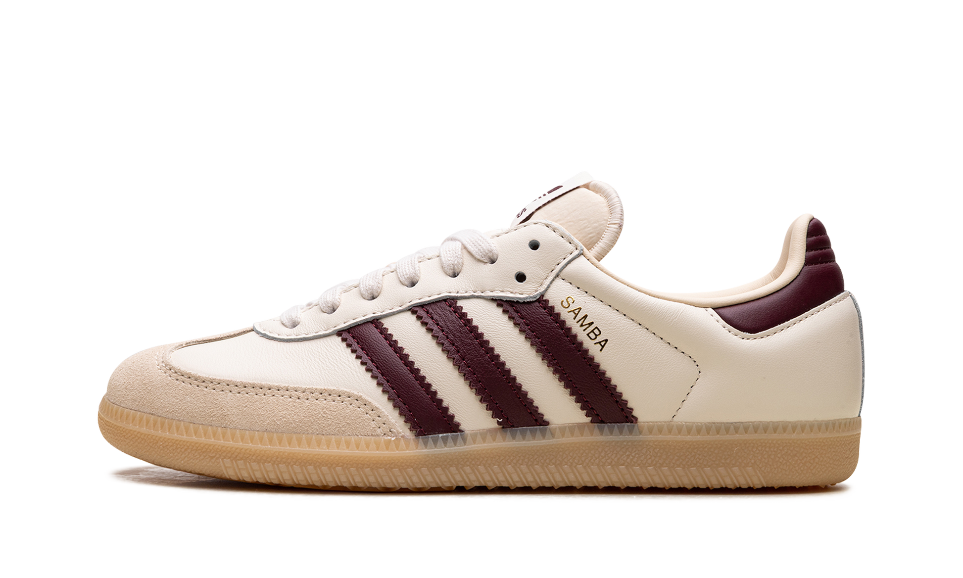 Adidas Adidas Samba OG "Cream White / Burgundy" JS3830