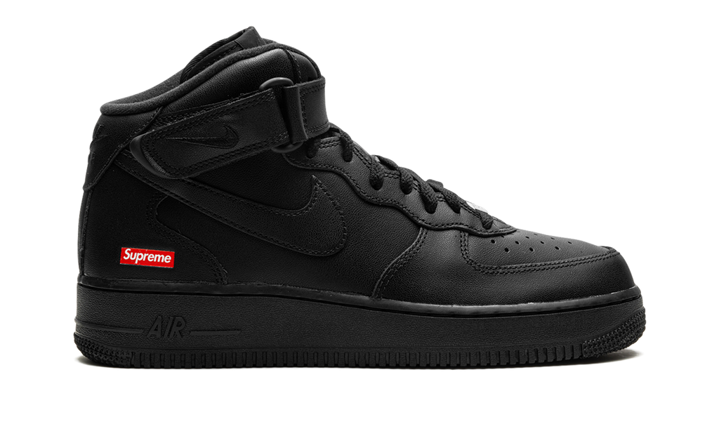 Nike Air Force 1 Mid "Supreme - Mini Box Logo Black" FZ8784 001