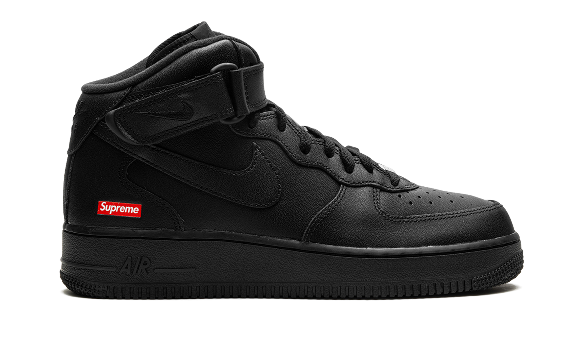 Nike Air Force 1 Mid "Supreme - Mini Box Logo Black" FZ8784 001