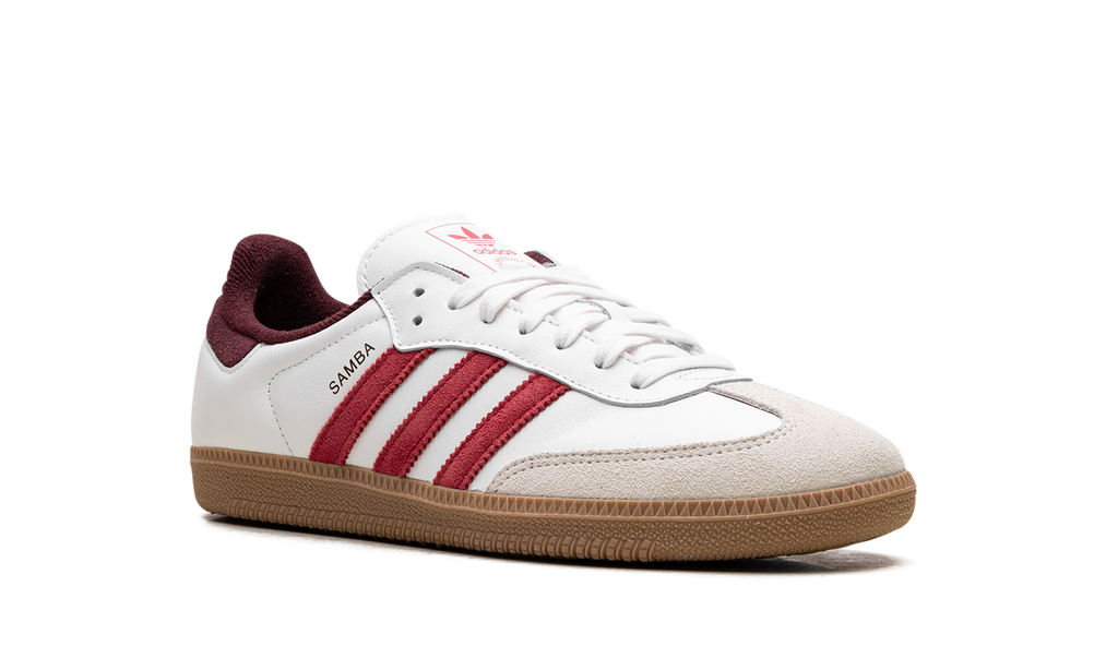 Adidas Adidas Samba OG "Core White Better Scarlet" JI3201