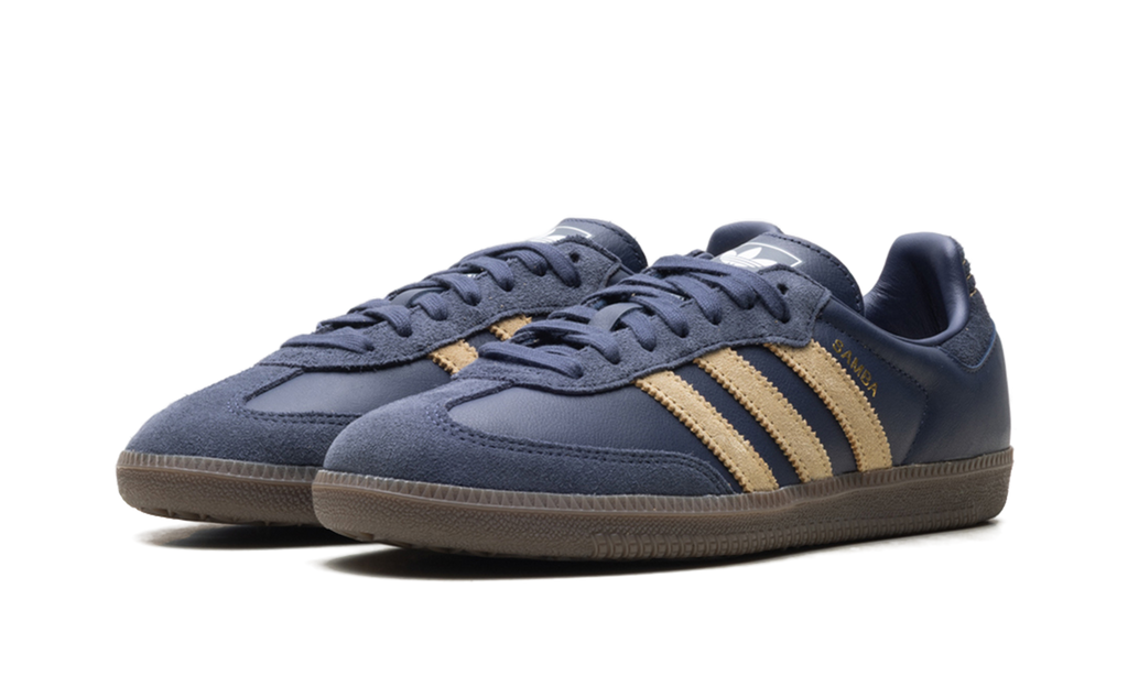 Adidas Adidas SAMBA OG "Shadow Navy Golden Beige" JR0894