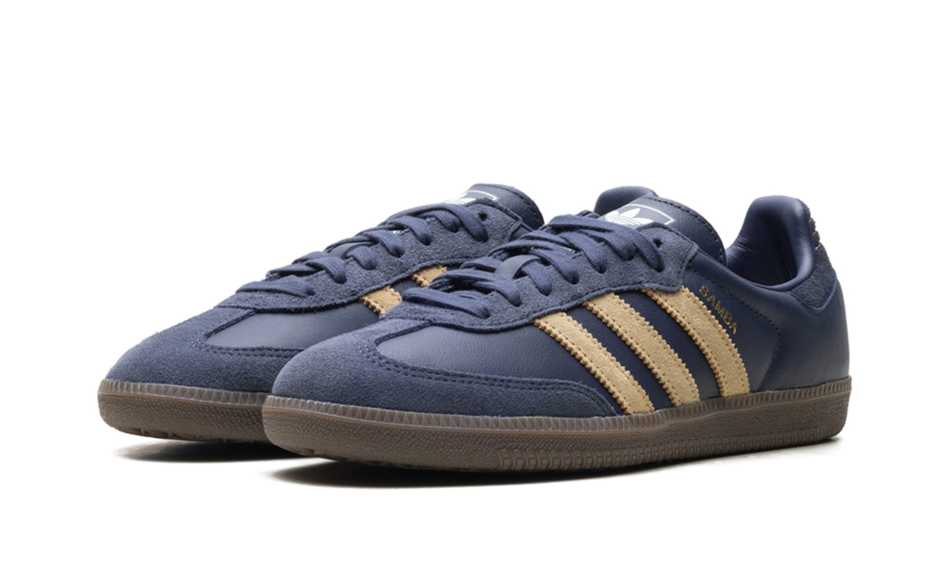Adidas Adidas SAMBA OG "Shadow Navy Golden Beige" JR0894